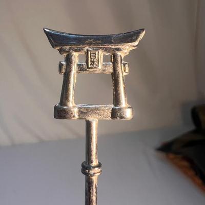 Japanese Kimono Obis with Sterling Silver Stirrers and More (P-DZ)