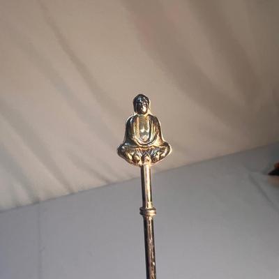 Japanese Kimono Obis with Sterling Silver Stirrers and More (P-DZ)