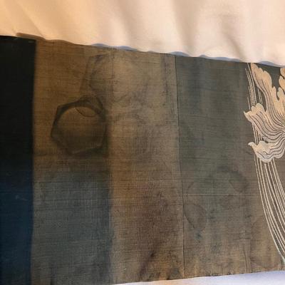 Japanese Kimono Obis with Sterling Silver Stirrers and More (P-DZ)