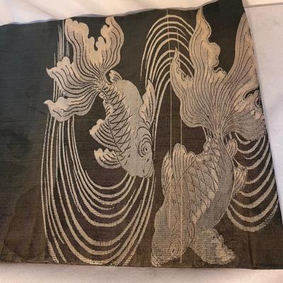 Japanese Kimono Obis with Sterling Silver Stirrers and More (P-DZ)