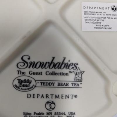 Snowbabies Department 56 "Teddy Bear Tea" Figurine