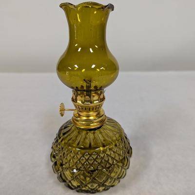 Small 8" Oil Lantern Marked On The Bottom