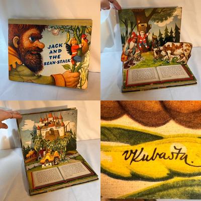 Jack and The Bean-Stalk Pop-Up Book and Other Vintage Kid’s Items (P-DZ)