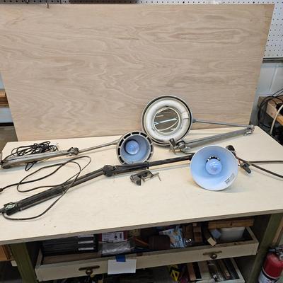 Retro Style Swing Arm Lamps (WS-JS)