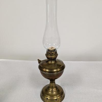 Vintage Otto Muller 18 80 Russian Kerosene Oil Lamp