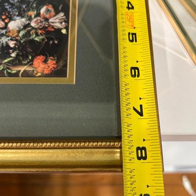 Mixed Decor Lot - Lamp, Frames, Art, Figurines