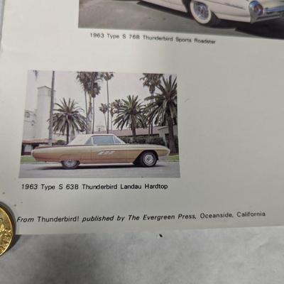 Vintage Thunderbird Poster