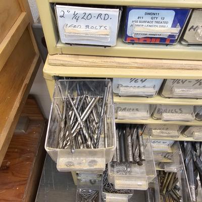 Pair of 45 Drawer Storage Bins & Contents (WS-JS)