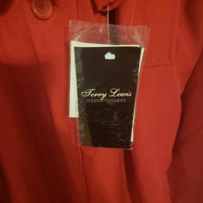 Terry Lewis Trench Coat NWT
