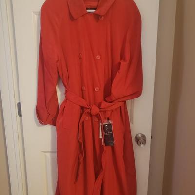 Terry Lewis Trench Coat NWT
