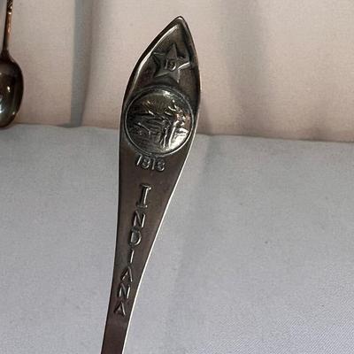 Sterling & Nickel Silver Collectible Spoons and More (P-DZ)