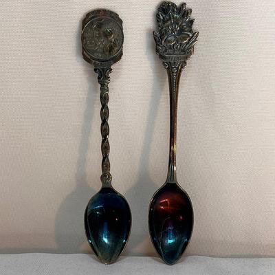 Sterling & Nickel Silver Collectible Spoons and More (P-DZ)