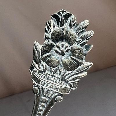 Sterling & Nickel Silver Collectible Spoons and More (P-DZ)