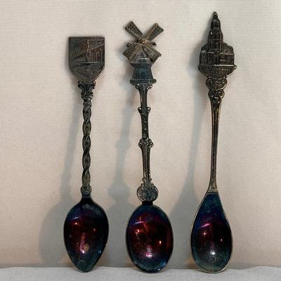 Sterling & Nickel Silver Collectible Spoons and More (P-DZ)