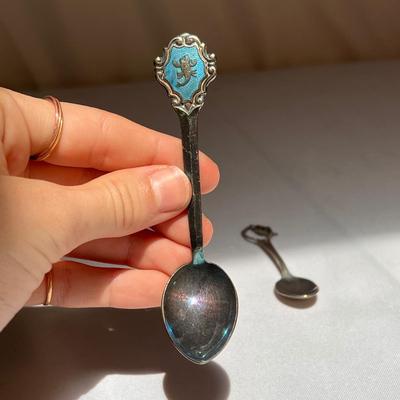 Sterling & Nickel Silver Collectible Spoons and More (P-DZ)