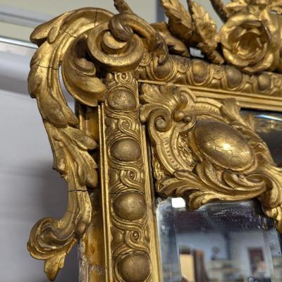 Gold Framed Mirror