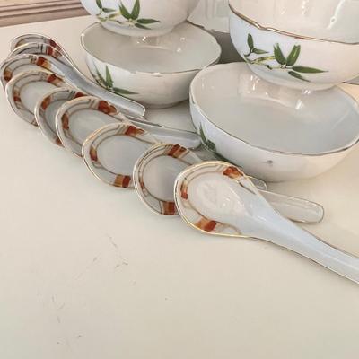 Discontinued Lenox Mosaico d'Italia Collection Tray/Platter + Spoons, Bowls