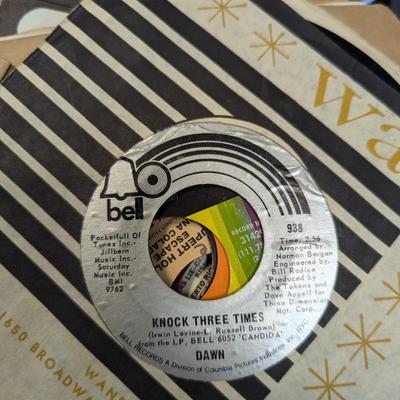 Vintage 45 Records Frank Sinatra Patsy Cline The Supremes & More Artists Lot 1