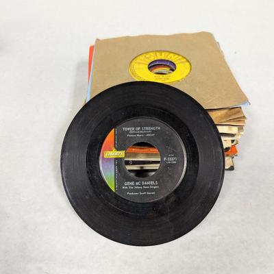 Vintage 45 Records Johnny Cash Paul Anka & Various Artists Lot 2