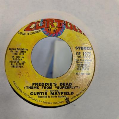 Vintage 45 Records The Three Degrees Curtis Mayfield & Various Artists Lot 3