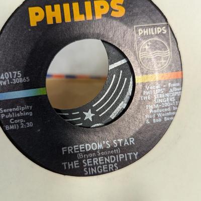 Vintage 45 Records The Three Degrees Curtis Mayfield & Various Artists Lot 3