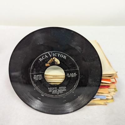 Vintage 45 Records The Three Degrees Curtis Mayfield & Various Artists Lot 3