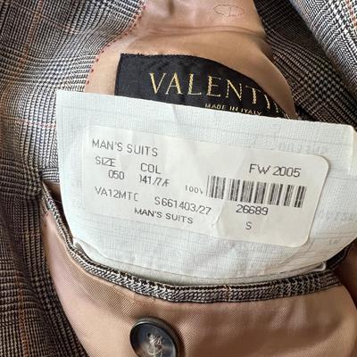 Designer Valentino Lot - 2 Full Suits, 1 Suit Jacket