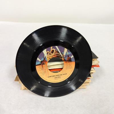 Vintage 45 Records Glen Campbell Mary Wells Bobby Helms & Various Artists Lot 5