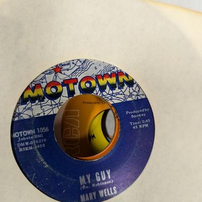 Vintage 45 Records Glen Campbell Mary Wells Bobby Helms & Various Artists Lot 5