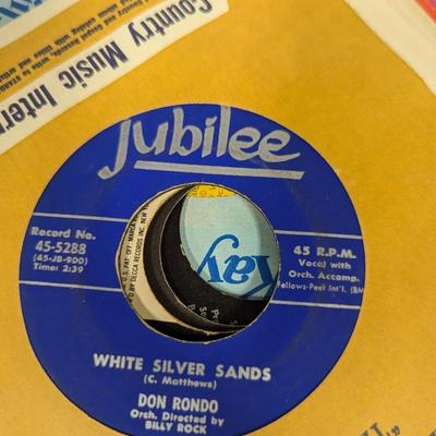 Vintage 45 Records The Moonglow's The Crests & Various Artists Lot 6