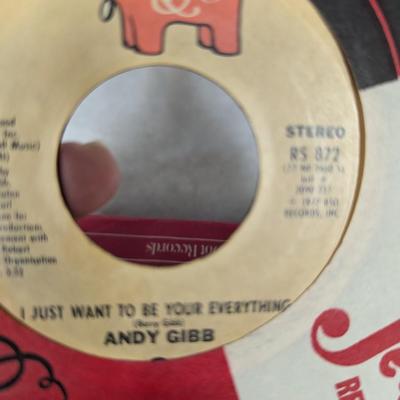 Vintage 45 Records The Beatles Andy Gibb Carpenters Patsy Cline Bee Gees & Various Artists