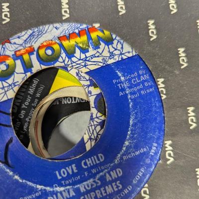 Vintage 45 Records The Beatles Andy Gibb Carpenters Patsy Cline Bee Gees & Various Artists