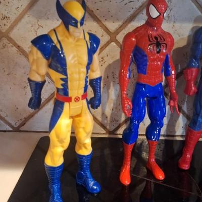 Super hero action figures-marvel and DC