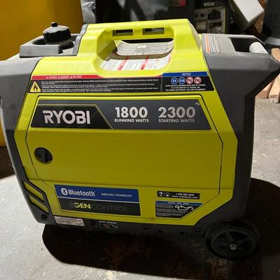 RYOBI 2,300-Watt Digital Inverter Generator - Bluetooth, Gasoline Powered, CO Shutdown Sensor (1 of 2)