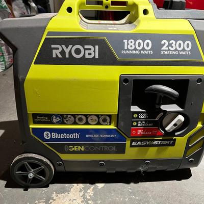 RYOBI 2,300-Watt Digital Inverter Generator - Bluetooth, Gasoline Powered, CO Shutdown Sensor (1 of 2)