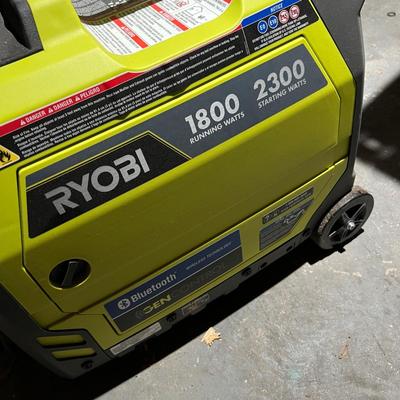 RYOBI 2,300-Watt Digital Inverter Generator - Bluetooth, Gasoline Powered, CO Shutdown Sensor (2 of 2)