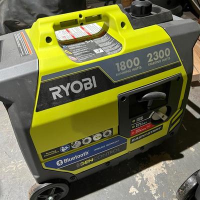 RYOBI 2,300-Watt Digital Inverter Generator - Bluetooth, Gasoline Powered, CO Shutdown Sensor (2 of 2)