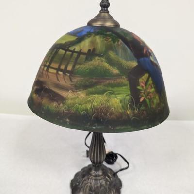 Hand Painted Table Lamp