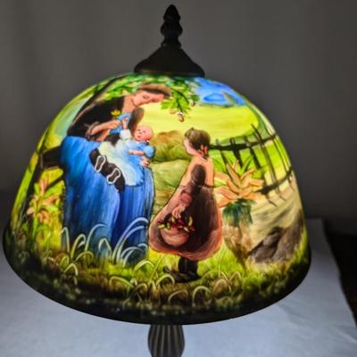 Hand Painted Table Lamp