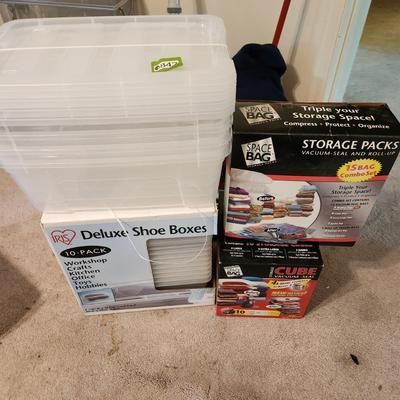 Deluxe Shoe Boxes , Containers Space bag Storage Bags