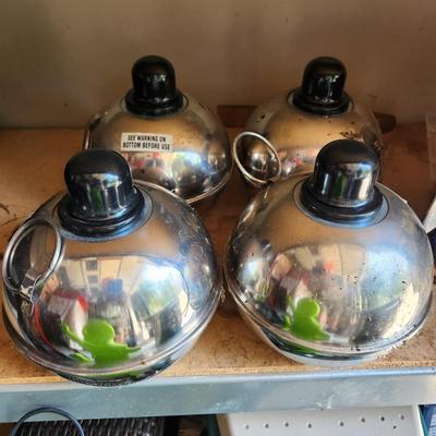 4 Rockford Tool Stainless Steel Patio Torches Never used