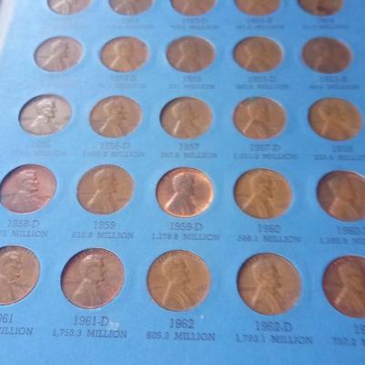 LOT 106 LINCOLN CENT SET NUMBER TWO