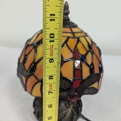 Dragon Fly Stained Glass Lamp