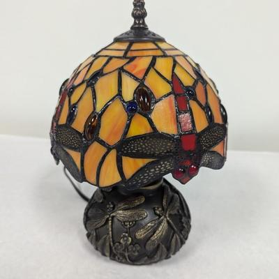 Dragon Fly Stained Glass Lamp