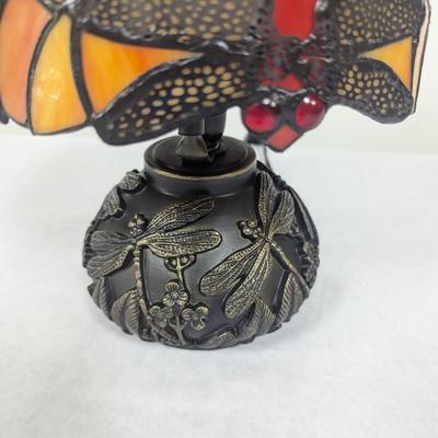 Dragon Fly Stained Glass Lamp