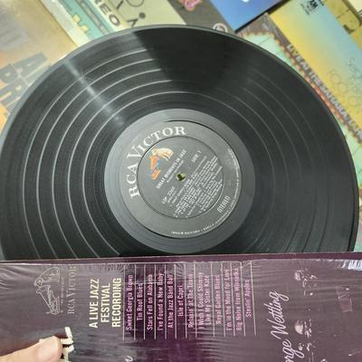 Large stack of Record Albums Newport Jazz Festival Peter Nero Blue Note's