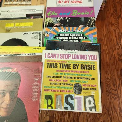 Large stack of Record Albums Newport Jazz Festival Peter Nero Blue Note's