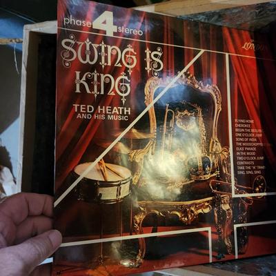 Large Storage Box Full Record Albums