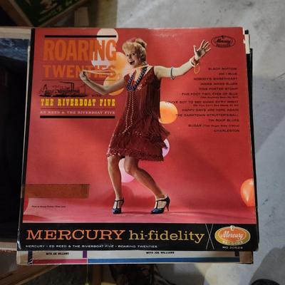 Large Storage Box Full Record Albums