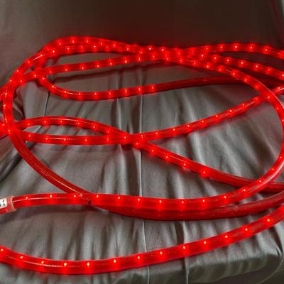 Red rope lights